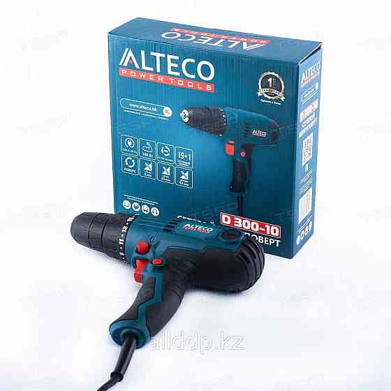 Сетевой шуруповерт ALTECO D 300-10 (D 0327) Алматы