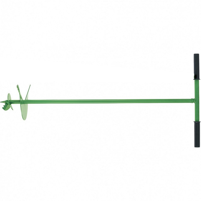 Бур садовый шнековый, 1085 мм, диаметр 150 мм, Россия, Сибртех Алматы - изображение 1