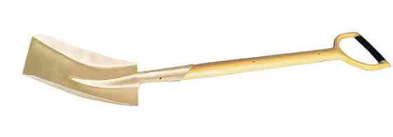 Искробезопасная лопата совковая прямоугольная 175 x 940 мм Атырау