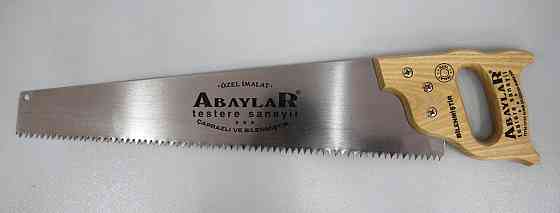 Ножовка ABAYLAR по дереву, рукоятка из дерева Алматы