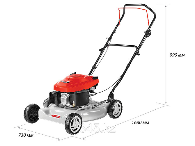 ЗУБР 510 мм 3.5 л.с. газонокосилка бензиновая Алматы - изображение 1