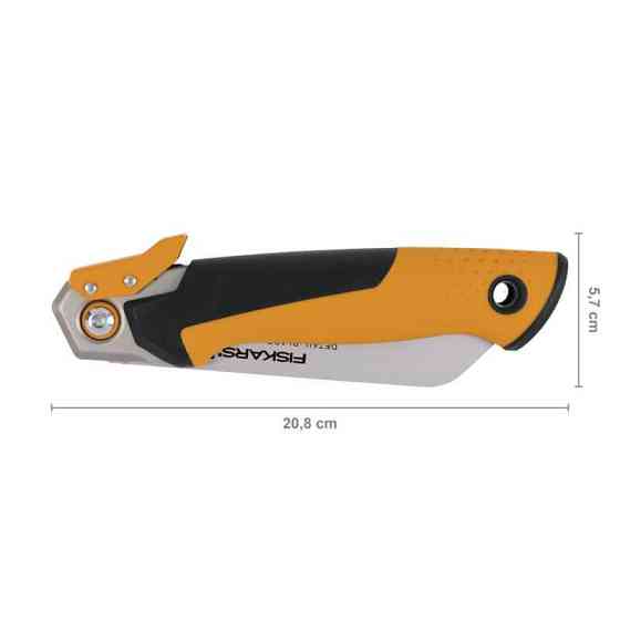 Складная тяговая пила Fiskars Pro Power Tooth (15 см) FISKARS Алматы