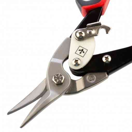 Ножницы по металлу, 250 мм, прямой рез, сталь CRMO, двухкомпонентные рукоятки, PRO Matrix Алматы