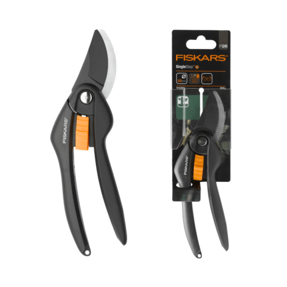 Плоскостной секатор SingleStep FISKARS Алматы