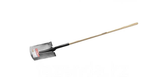 Лопата штыкова, прямоугольная, с черенком Алматы - изображение 2