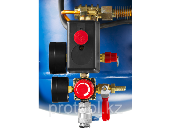 Компрессор воздушный, ЗУБР Профессионал ЗКПМ-360-50-Р-2.2, поршневой, масляный, ременной привод, 360 Алматы