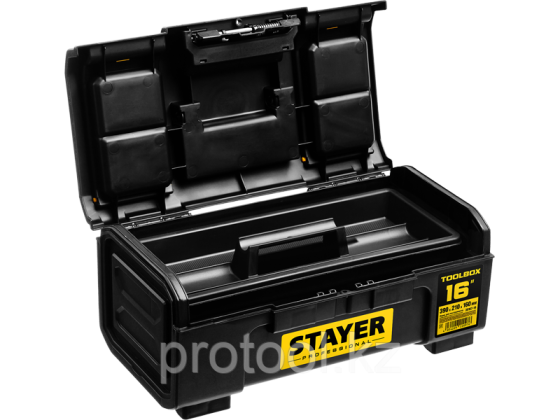Ящик для инструмента "TOOLBOX" пластиковый, STAYER Professional 480х270240 Алматы
