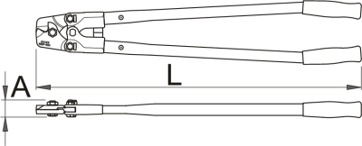 Ножницы для резки проволочного каната 585/6P Атырау - изображение 1