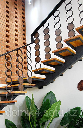 Кованые металлические балясины для лестницы №1 Алматы - изображение 4