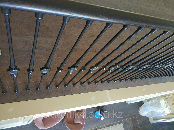Кованые металлические балясины для лестницы №8 Алматы - изображение 1