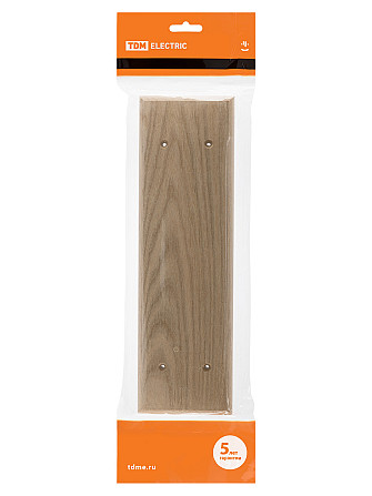 Накладка на бревно деревянная универсальная НБУ 1Пх4 280 мм, под покраску TDM Уральск - изображение 3