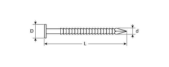 Гвозди ершеные с плоской головкой оцинкованные чертеж № 7811-7038, пакет серия «МАСТЕР» Усть-Каменогорск