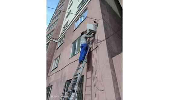 Монтаж и установка Видео наблюдения и Охранно пожарных систем Алматы