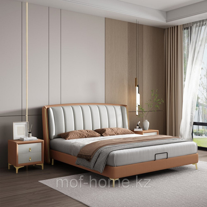 Кровать с тумбами Gray Albion Кызылорда - изображение 2