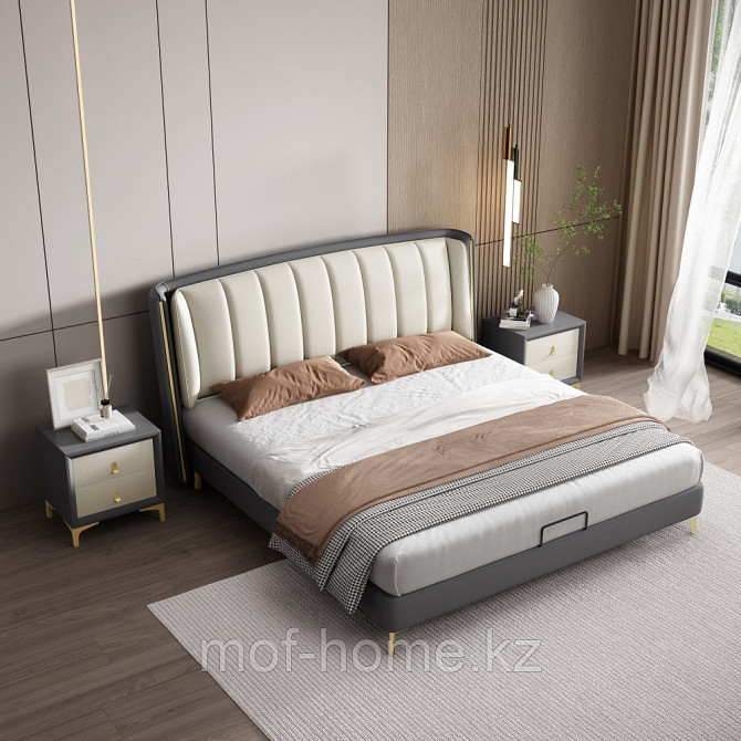 Кровать с тумбами Gray Albion Кызылорда - изображение 3