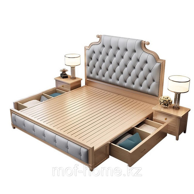 Кровать с тумбами Cathrine Кызылорда - изображение 4