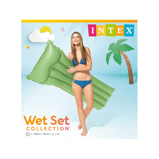Надувной пляжный матрас Intex 59717EU Караганда - изображение 3