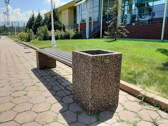 Скамейка комбинированная (садовая, парковая) Алматы