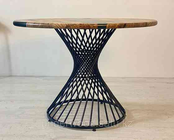 Круглый стол Изумруд, D110 см. Нур-Султан