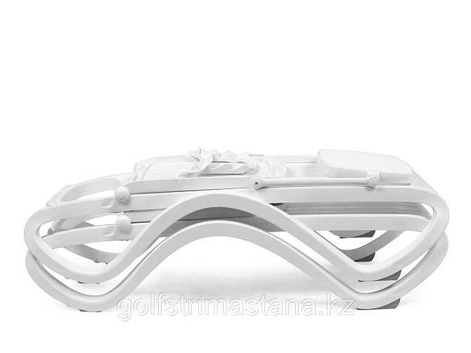 Шезлонг-лежак пластиковый Tropico белый Астана - изображение 3