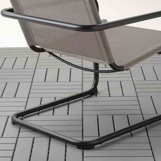 Кресло садовое ХУСАРЭ темно-серый ИКЕА, IKEA Нур-Султан