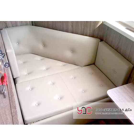 Угловой диван на заказ для балкона Алматы
