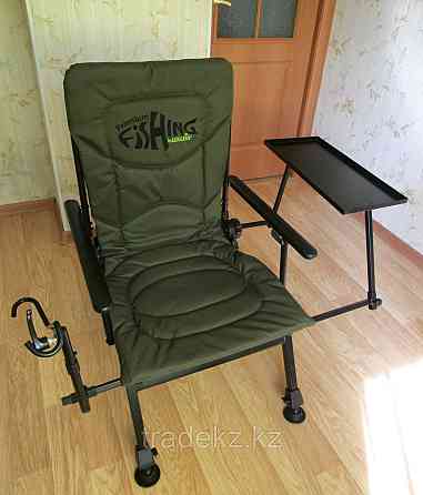 Кресло складное NORFIN WINDSOR (NF-20601) с держателем удочки и столиком Алматы