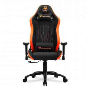 Игровое компьютерное кресло Cougar EXPLORE Racing, искусственная кожа, чёрно-оранжевое Алматы