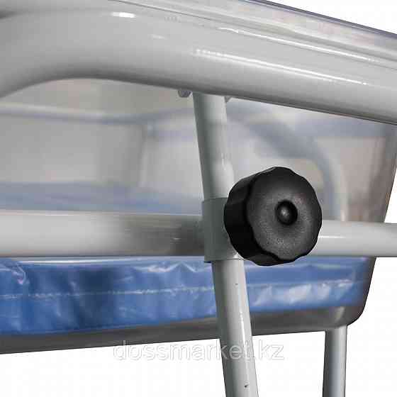 Кровать для новорожденных "KZMED" (KN-P2)(пластик, с регулируемым по углу кюветом), Стандарт, Белый Алматы