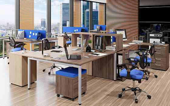 Офисные столы на металлических опорах XTEN-S Нур-Султан