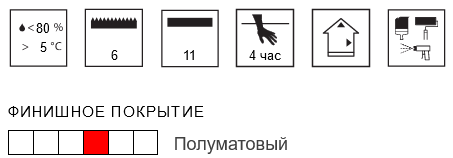 Краска для влажных помещений EURO EXTRA 20 A п/мат 0,9л Tikkurila Уральск