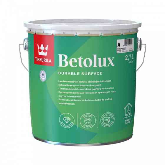 Краска для полов BETOLUX ( База С ) гл 0,9л Tikkurila Уральск