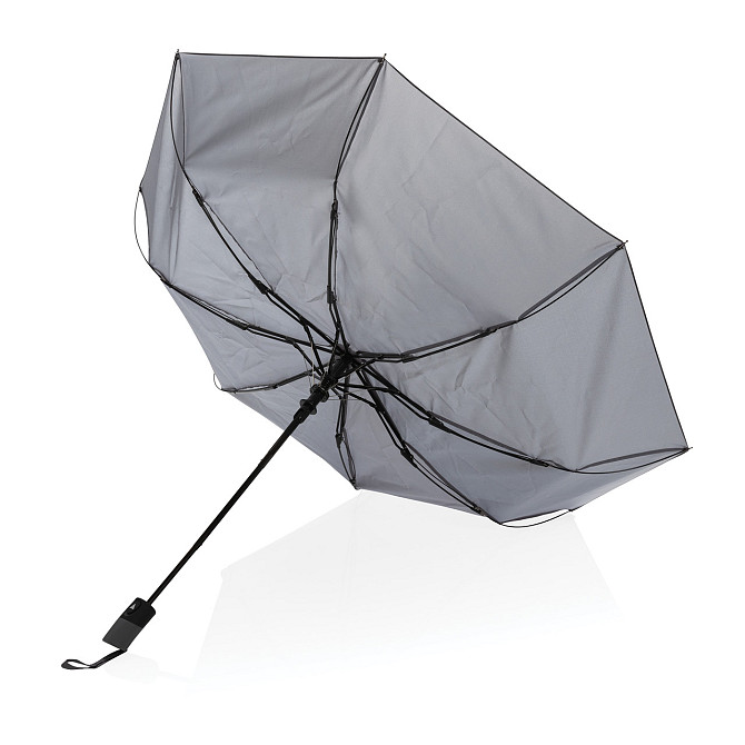 Зонт с автоматическим открыванием Impact из RPET AWARE 190T, d97 см, темно-серый; , , высота 57 см., Костанай - изображение 3