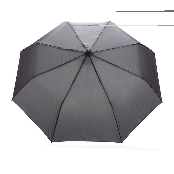 Зонт с автоматическим открыванием Impact из RPET AWARE 190T, d97 см, темно-серый; , , высота 57 см., Костанай - изображение 2