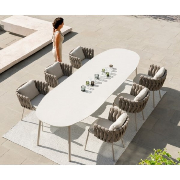 Обеденный металлический стол со стульями, 7 предметов Алматы - изображение 4