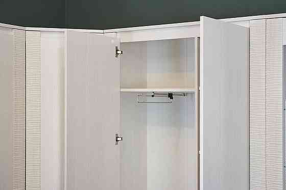 Шкаф 2-дверный Элана, бодега белая, сандал белый матовый 101х208,5х41 см Нур-Султан