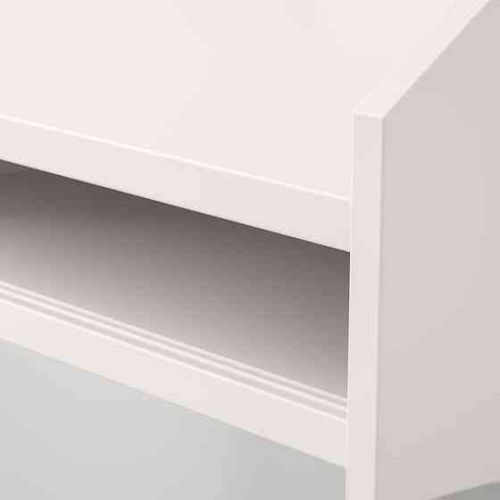 Стол писменный ХАУГА белый 100x45 см ИКЕА, IKEA Нур-Султан