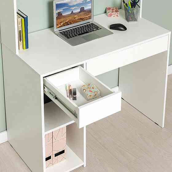 Компьютерный стол Комфорт 100х50 см, белый Нур-Султан