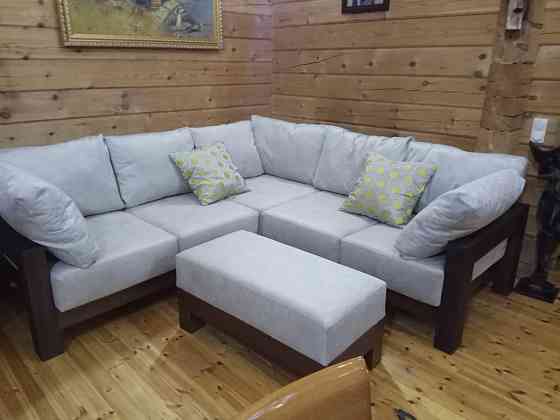 Комплект дивана с креслом Алматы