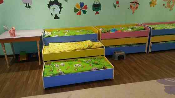 Изготовление детских кроватей для детсадов Алматы