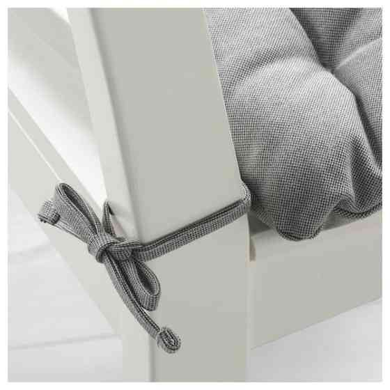 Подушка на стул ВИППЭРТ серый 38x38x6.5 см ИКЕА, IKEA Нур-Султан