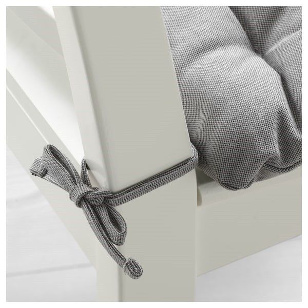 Подушка на стул ВИППЭРТ серый 38x38x6.5 см ИКЕА, IKEA Нур-Султан - изображение 3