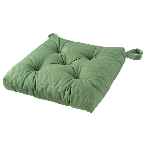 Подушка на стул МАЛИНДА зеленый ИКЕА, IKEA Нур-Султан - изображение 1