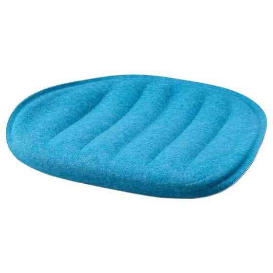 Подушка на сиденье ПЮНТЕН синий 41x43 см ИКЕА, IKEA Нур-Султан