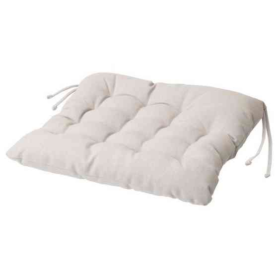 Подушка на стул ВИППЭРТ бежевый 38x38x6.5 ИКЕА, IKEA Нур-Султан