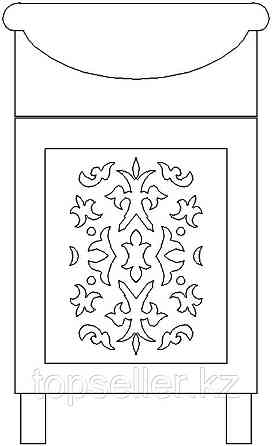 Тумба под раковину "500 Нежность" Астана