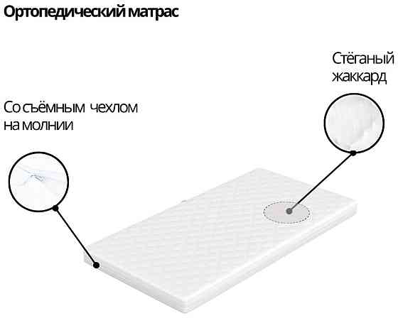 Подростковый матрас КОКОС «Тигренок» 160х80 Артари Алматы