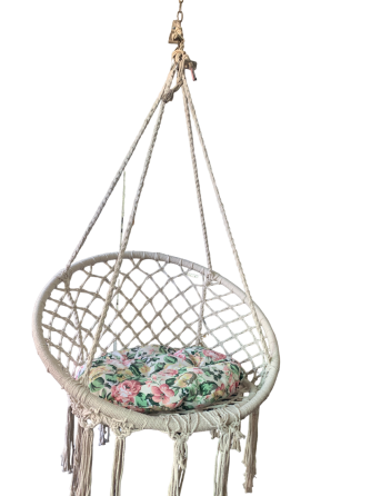 Кресло подвесное садовое с подушкой Алматы