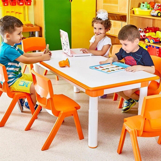 Детский стул пластиковый Orange Wellamart - 85F55 Алматы - изображение 2