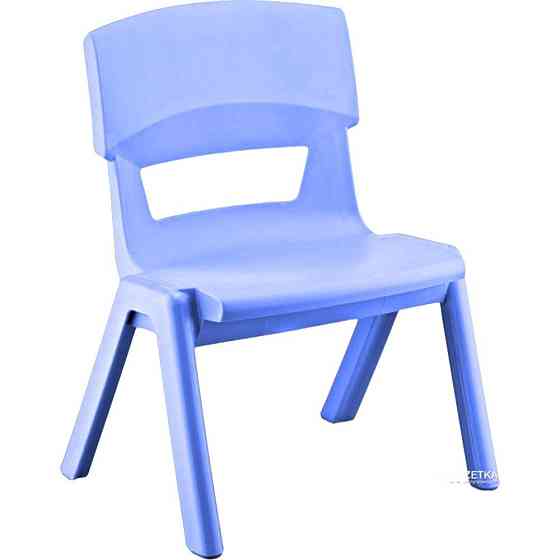 Детский стул пластиковый Blue Wellamart - 85F56 Алматы